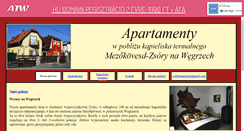 Desktop Screenshot of domek.atw.hu